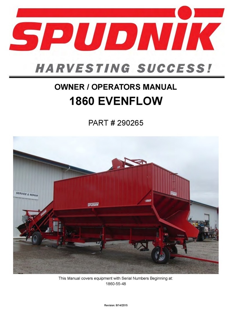 Spudnik 1860 Owner's and operator's manual Spudnik 1860 Owner's and operator's manual
