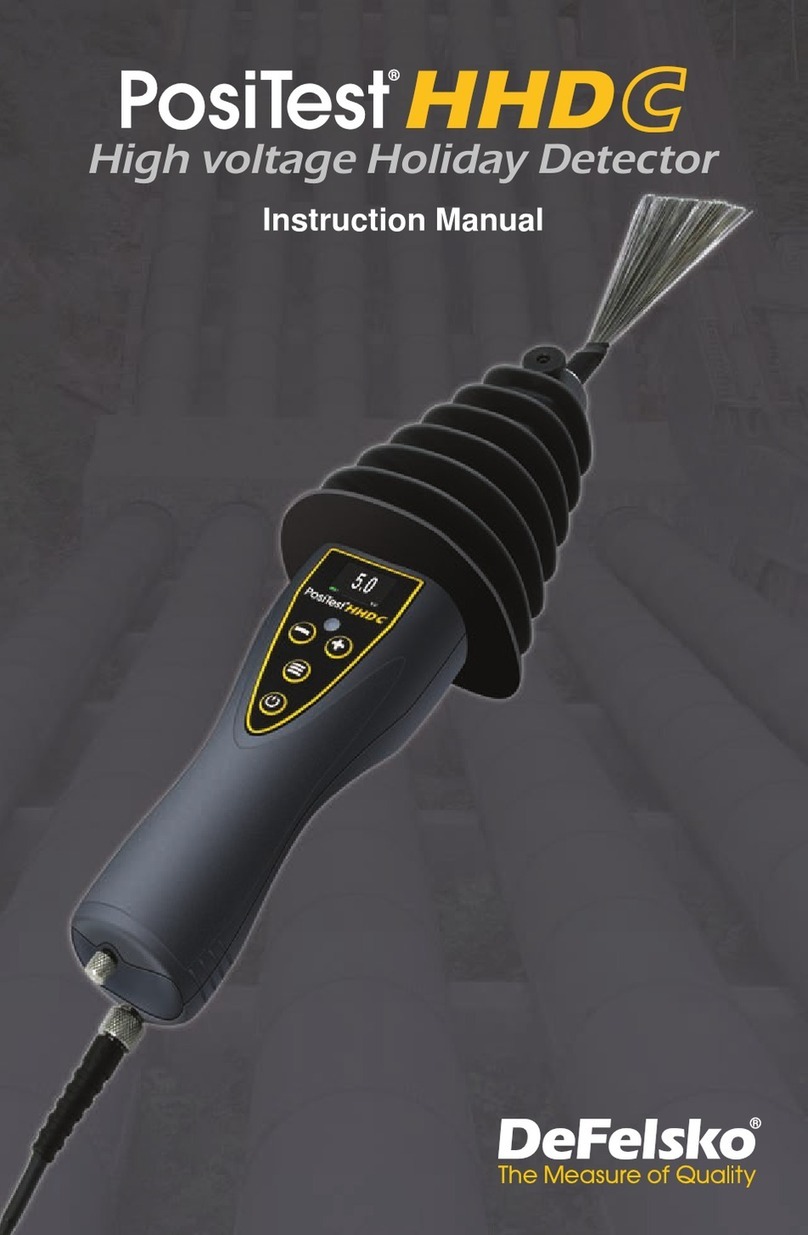 DeFelsko PosiTest HHD C User manual