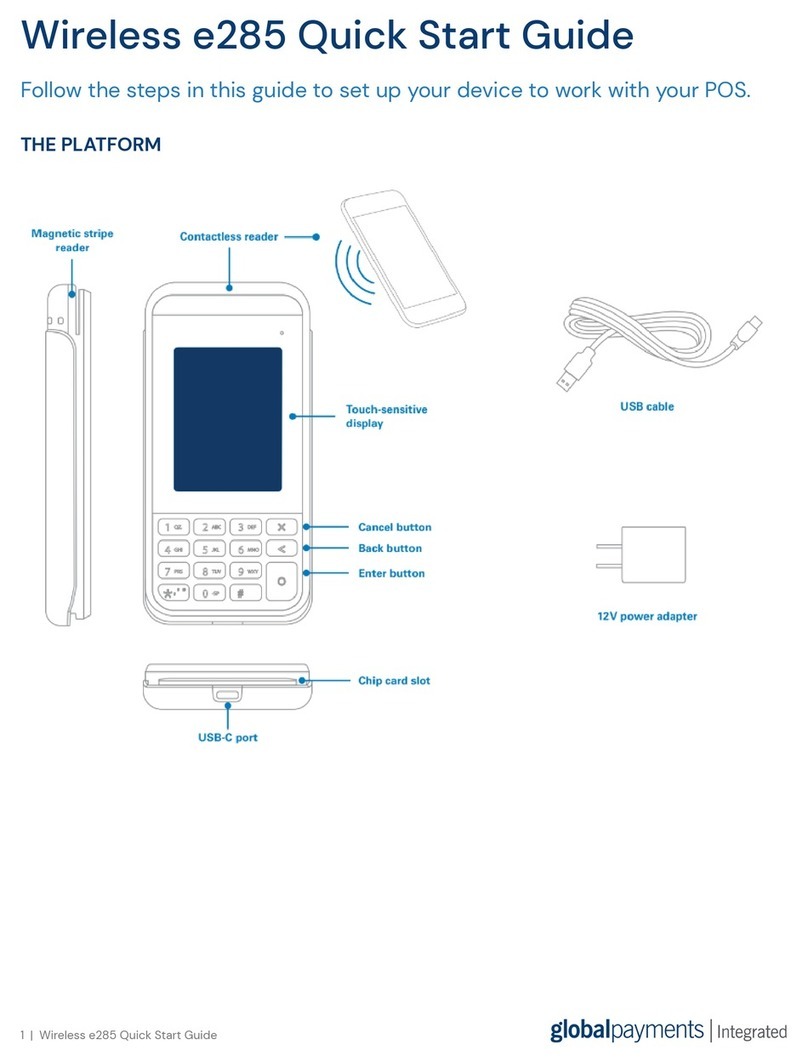 VeriFone e285 User manual VeriFone e285 User manual