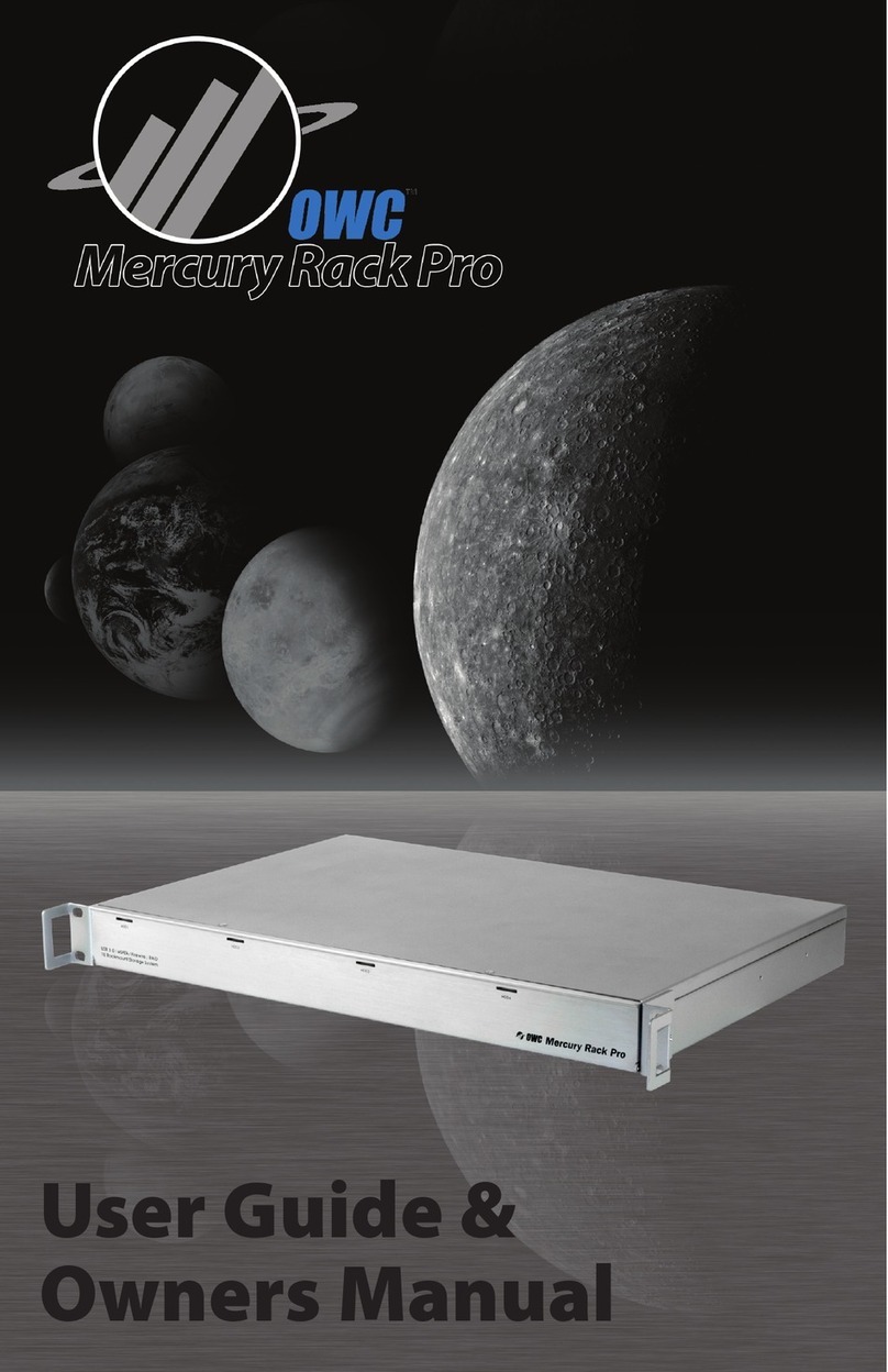 OWC Mercury Pro User manual OWC Mercury Pro User manual