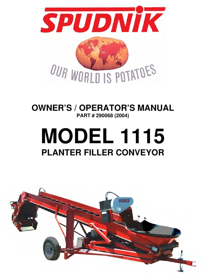 Spudnik 1115 Owner's/operator's manual