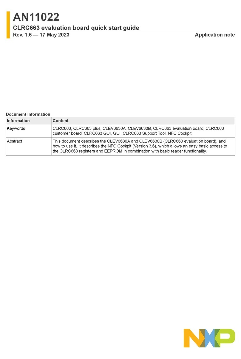 NXP Semiconductors CLRC663 quick start guide