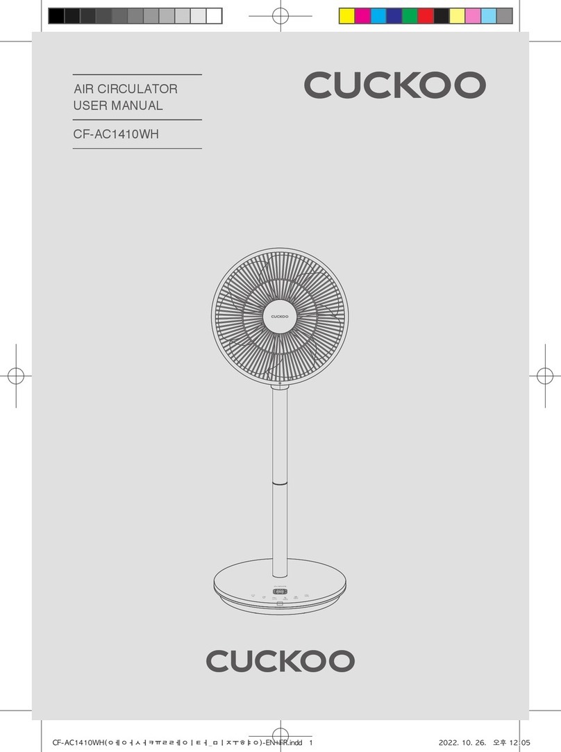 Cuckoo CF-AC1410WH user manual