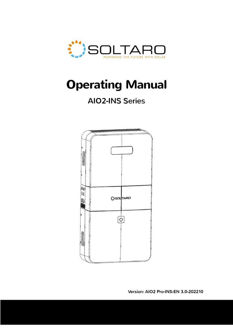 Soltaro AIO2-INS Series User manual