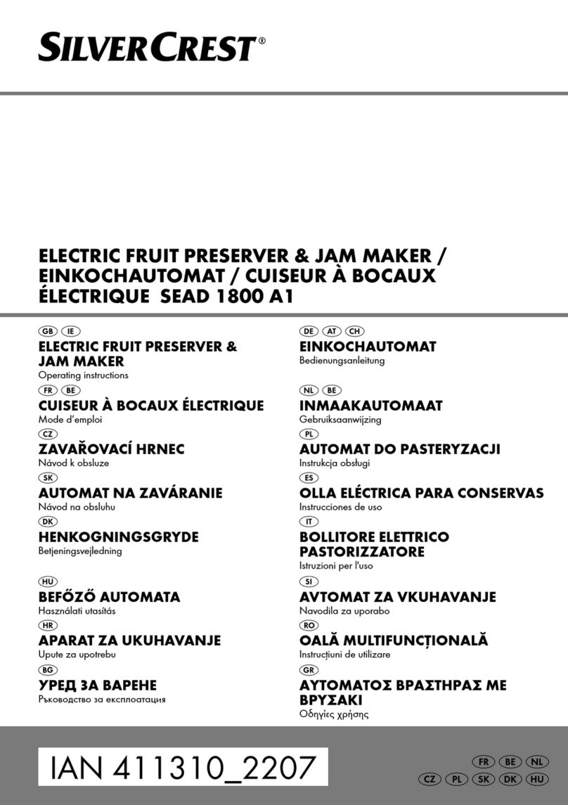 Silvercrest SEAD 1800 A1 User manual