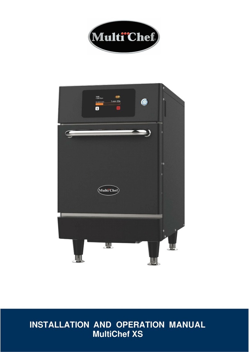 M-TI MultiChef XS Installation and operation manual