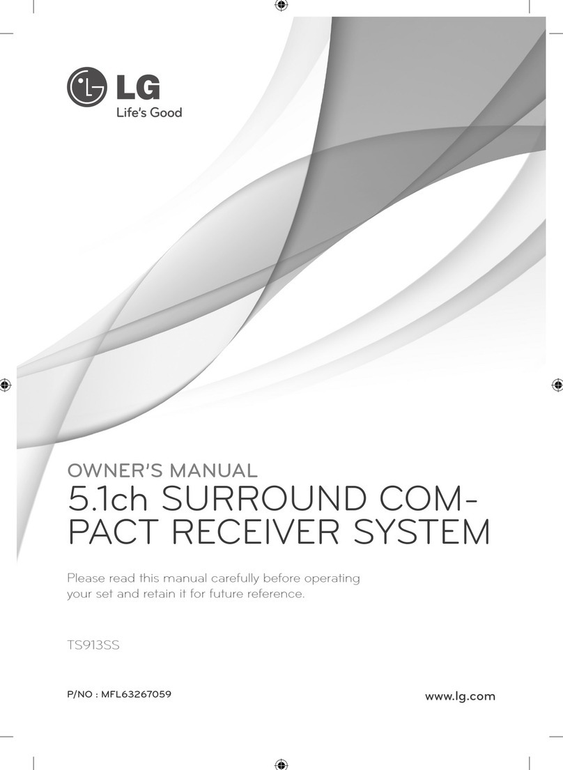 LG TS913SS User manual