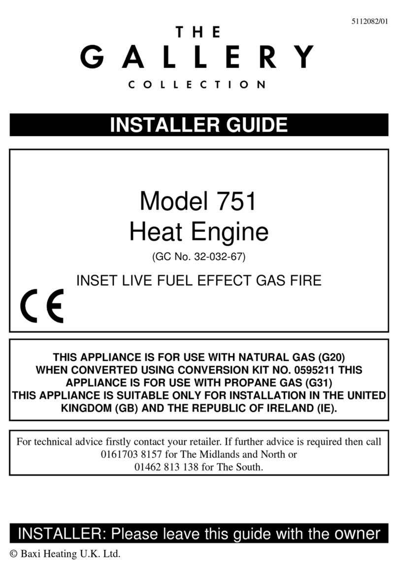 Baxi 751 Installer's guide