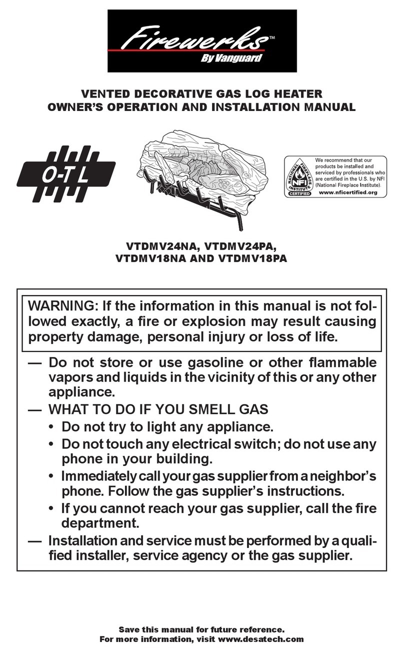 Vanguard Firewerks VTDMV24NA Quick start guide