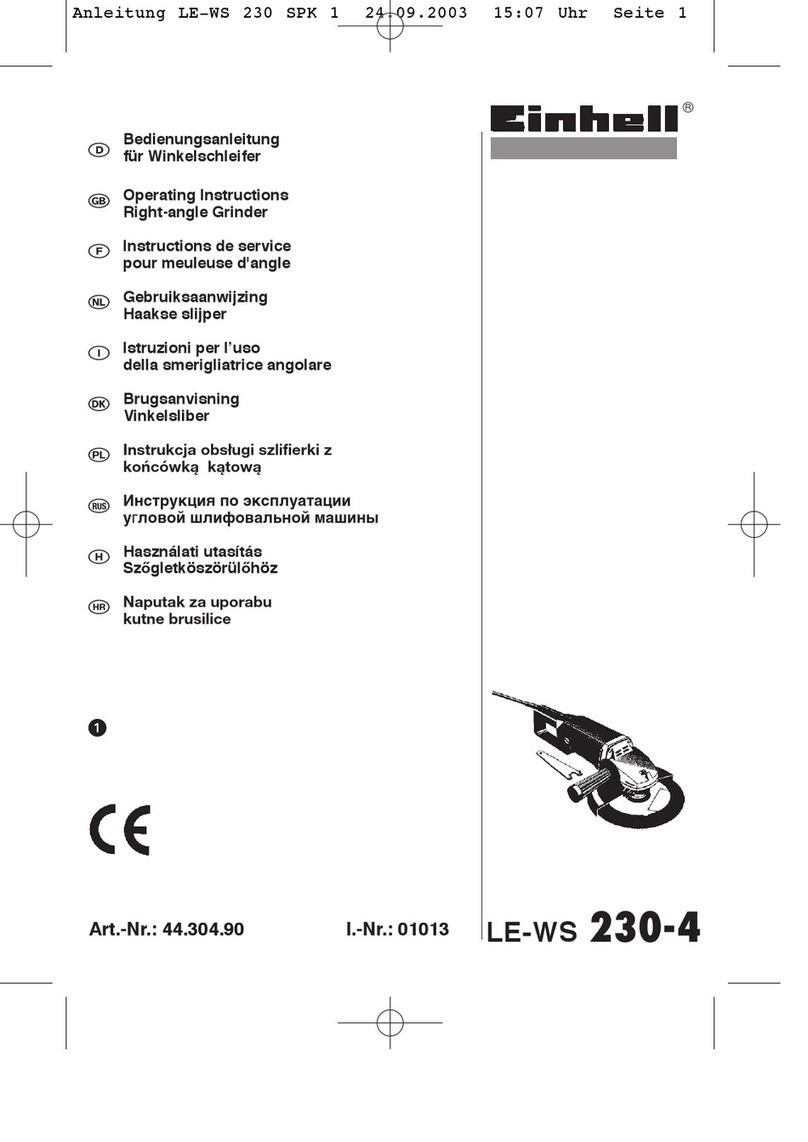 EINHELL LE-WS 230-4 User manual