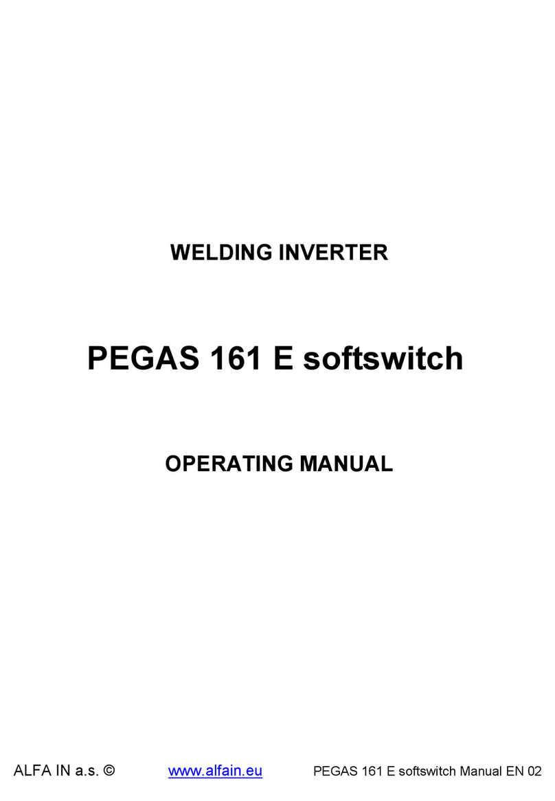 Alfain PEGAS 161 E softswitch User manual Alfain PEGAS 161 E softswitch User manual
