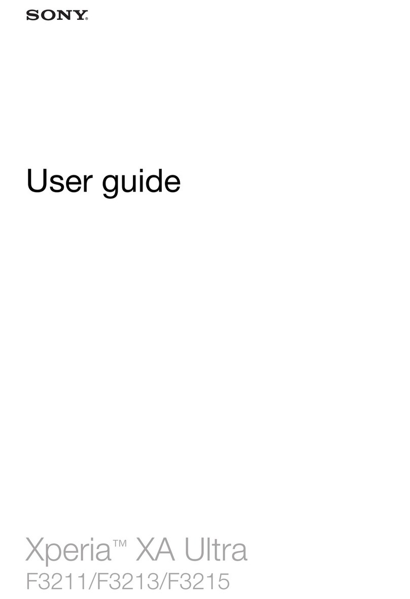 Sony xperia xa ultra F3215 User manual