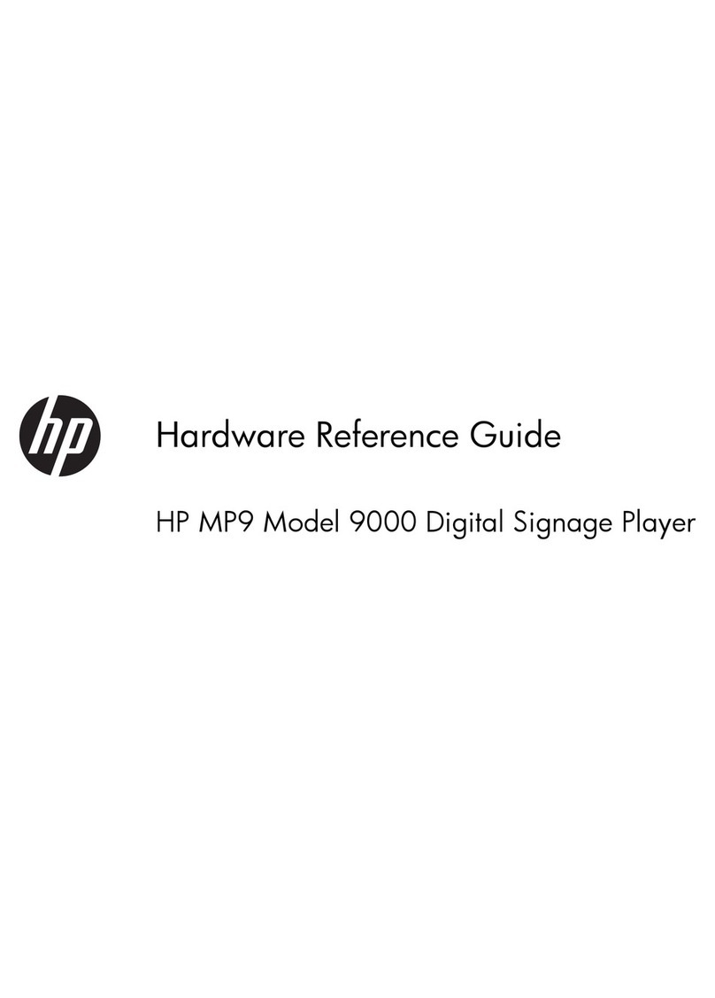 HP MP9 Hardware reference guide