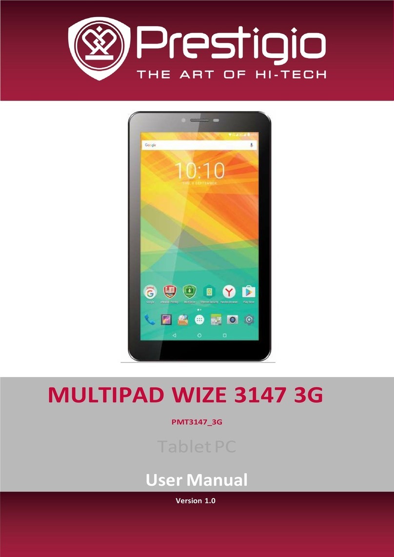 Prestigio MULTIPAD WIZE 3147 3G User manual