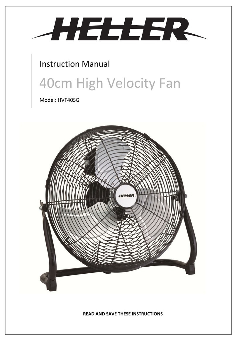 HELLER HVF40SG User manual