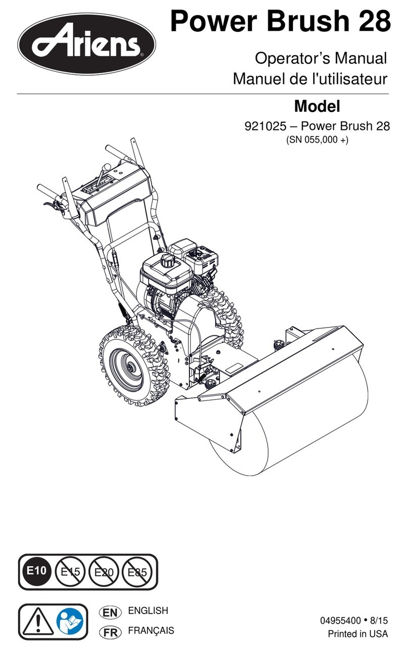 Ariens 921025 Operator's manual