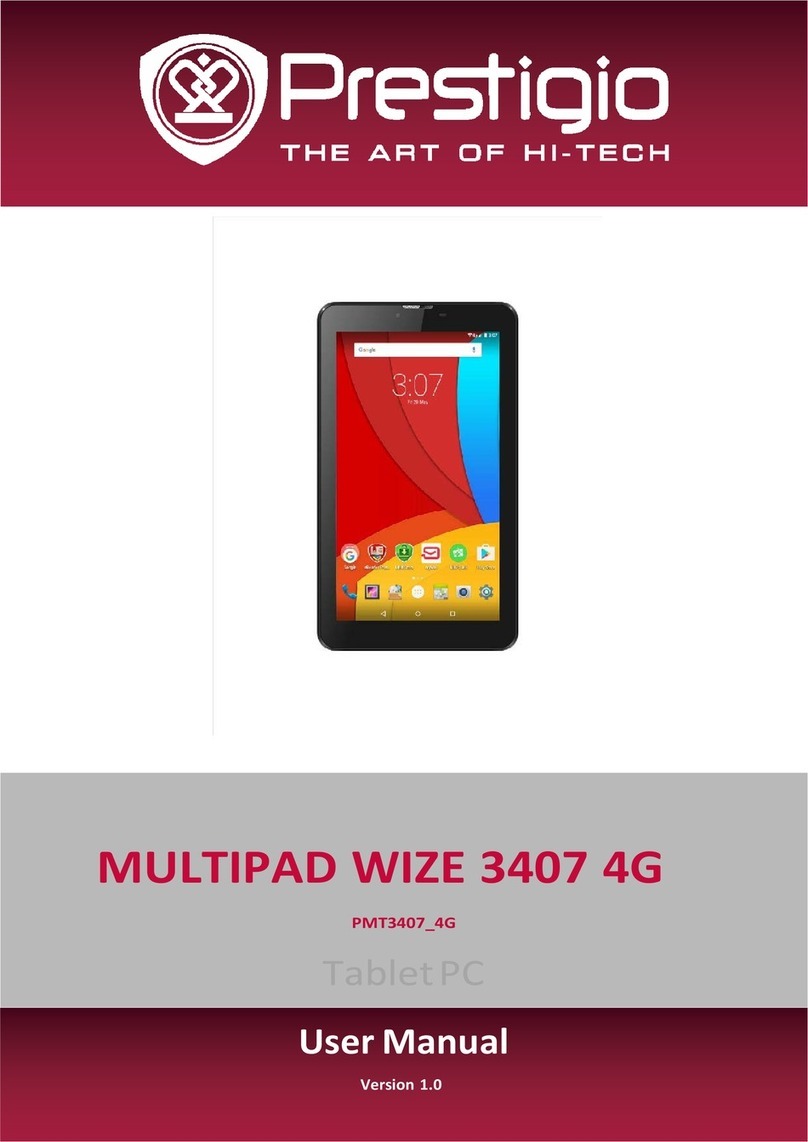 Prestigio MULTIPAD WIZE 3407 4G User manual