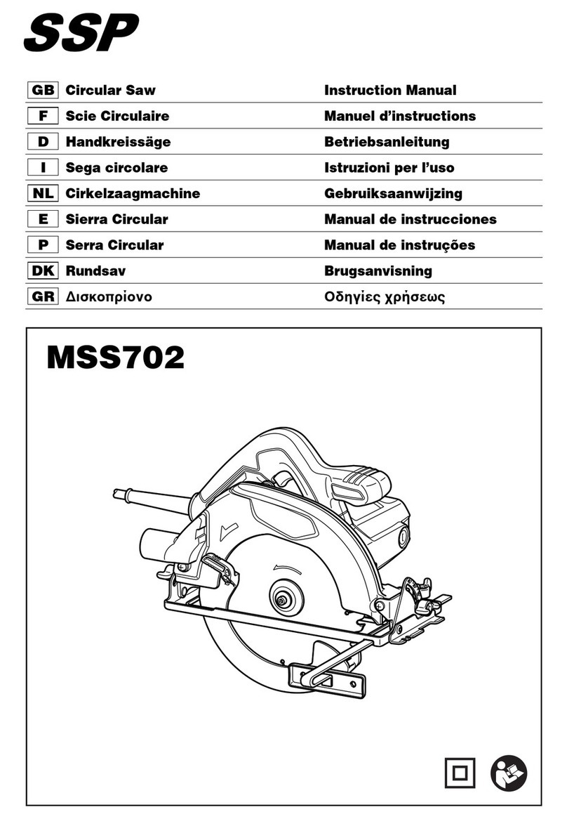 SSP MSS702 instruction manual