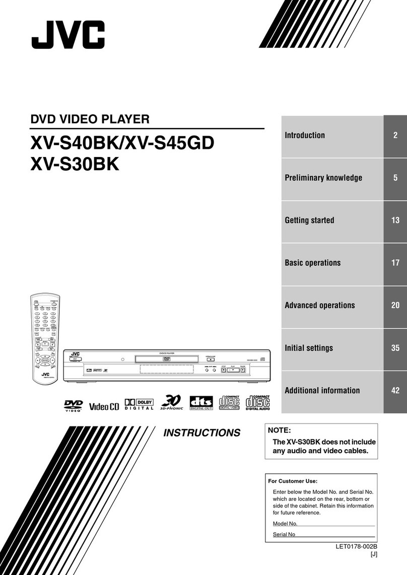 JVC XV-S45GD instructions