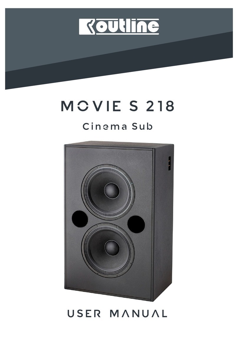 Outline MOVIE S 218 user manual
