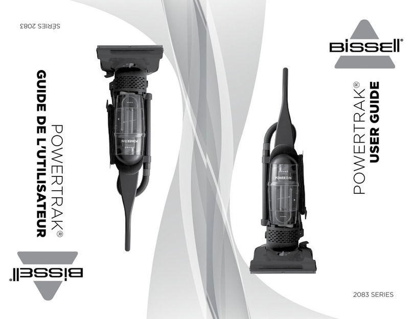 Bissell POWERTRAK 2083 Series user guide