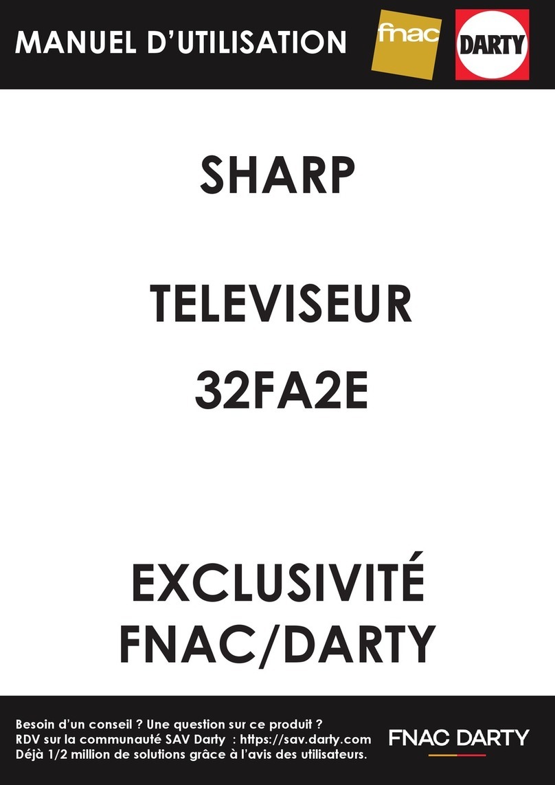 Sharp 32FA2E User manual
