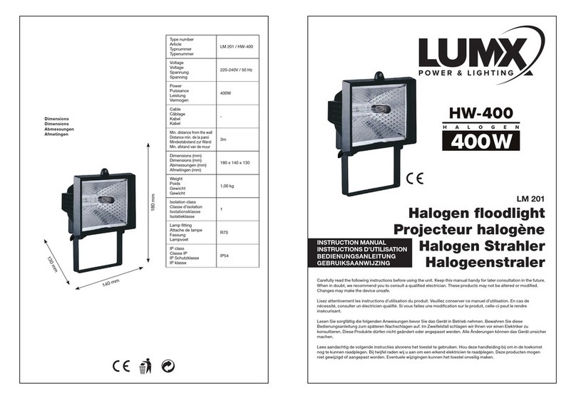 LumX LM 201 User manual