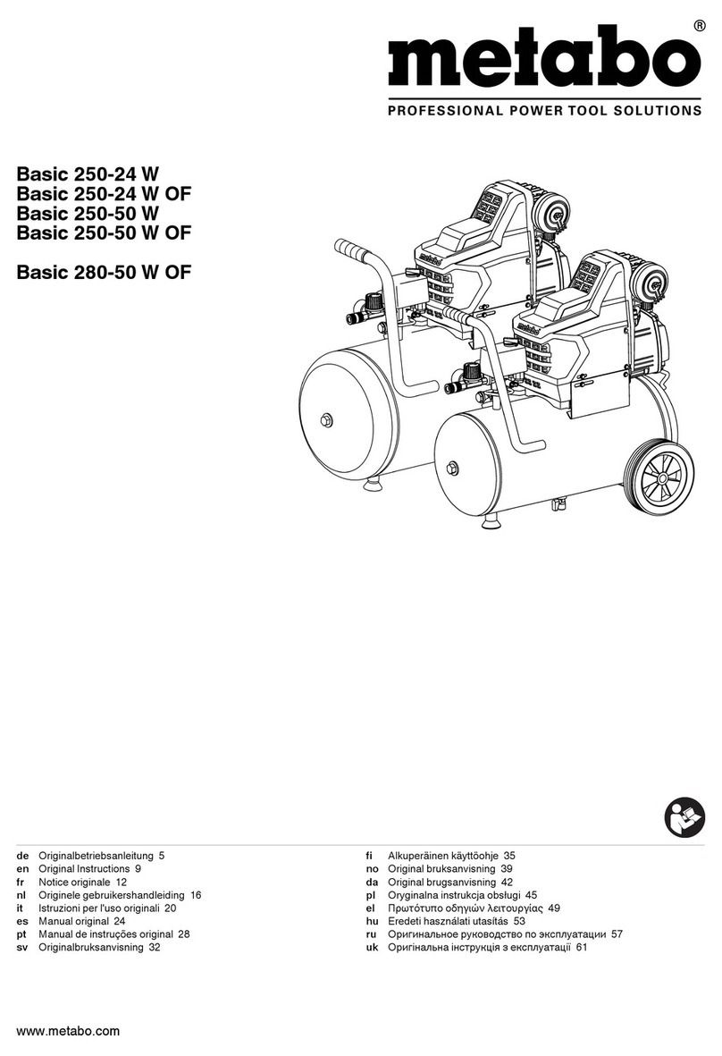 Metabo Basic 250-24 W User manual