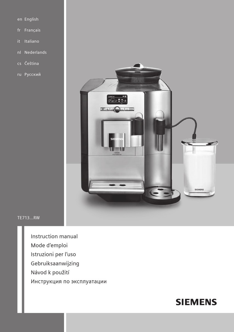 Siemens TE713 RW Series User manual