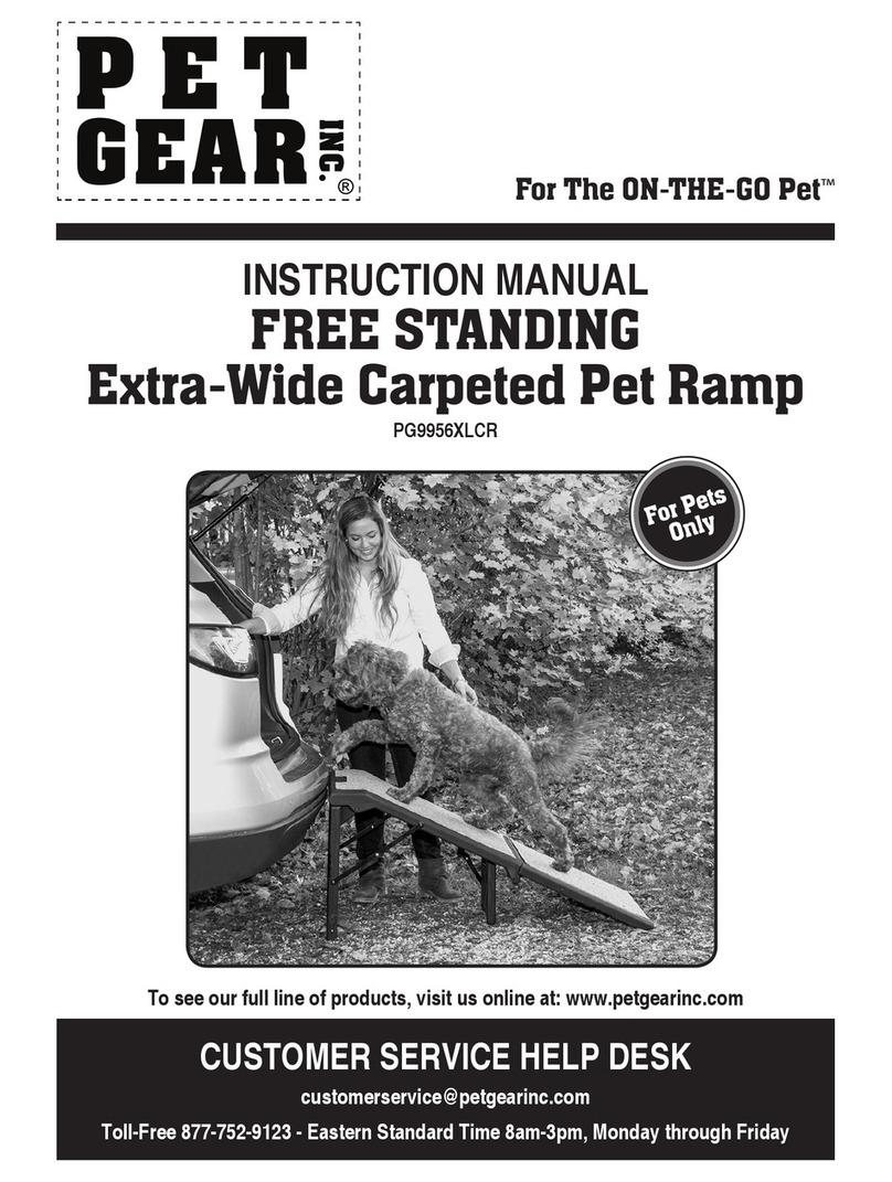 Pet Gear PG9956XLCR instruction manual