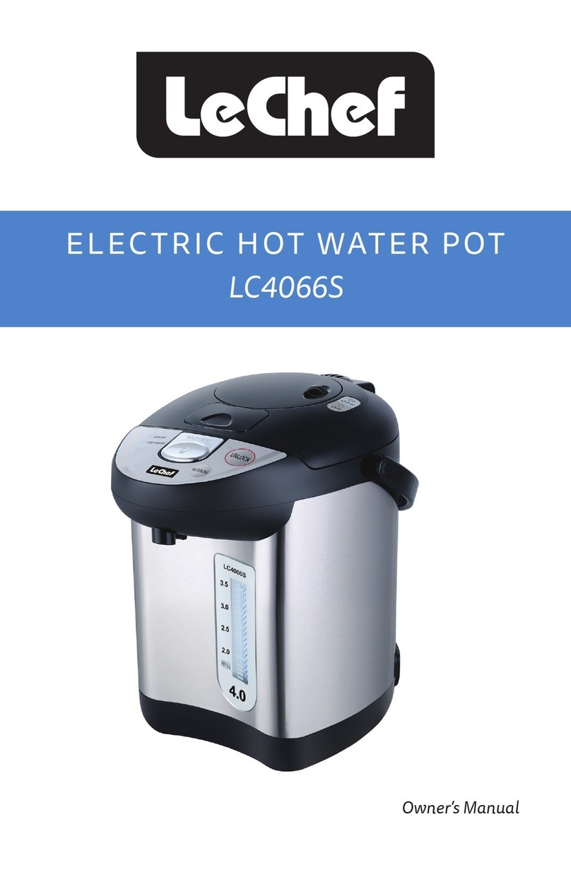 LeChef LC4066S User manual