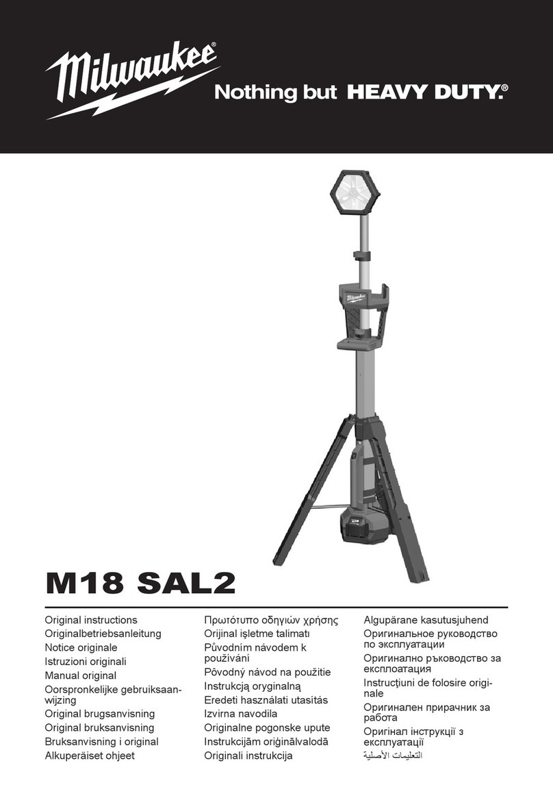 Milwaukee M18 SAL2 Original instructions