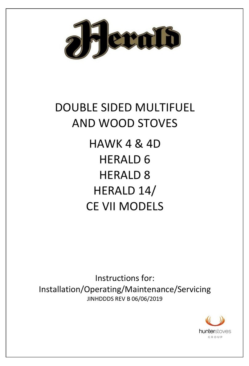 Hunter Stoves HAWK 4 instructions Hunter Stoves HAWK 4 instructions