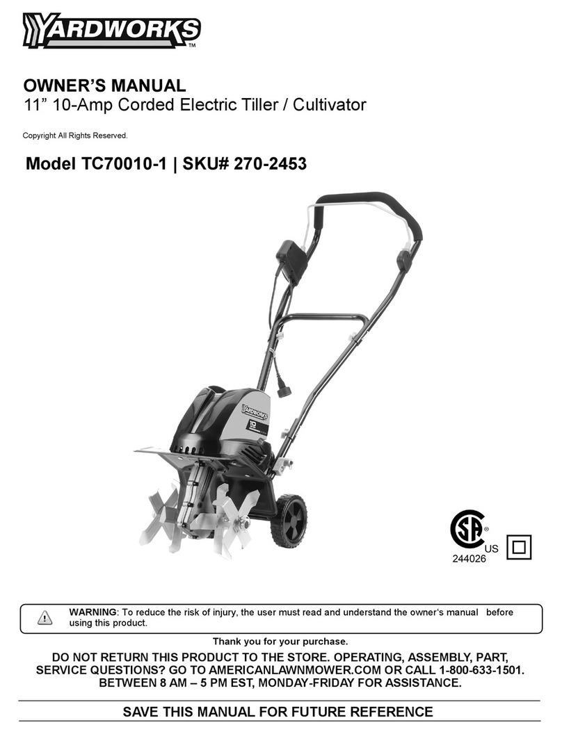 Yard Works TC70010-1 owner's manual