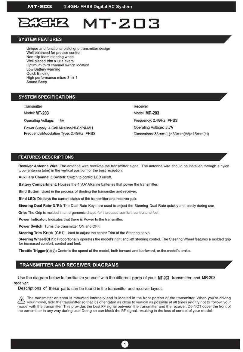 MERIT TECHNOLOGY MT-203 User manual