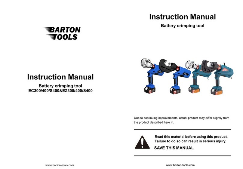 BARTON TOOLS EC300 instruction manual