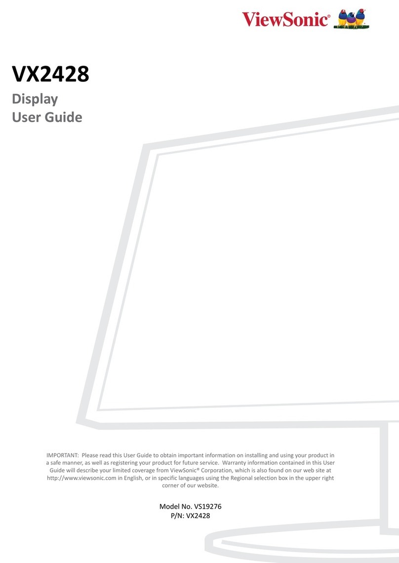 ViewSonic VS19276 User manual