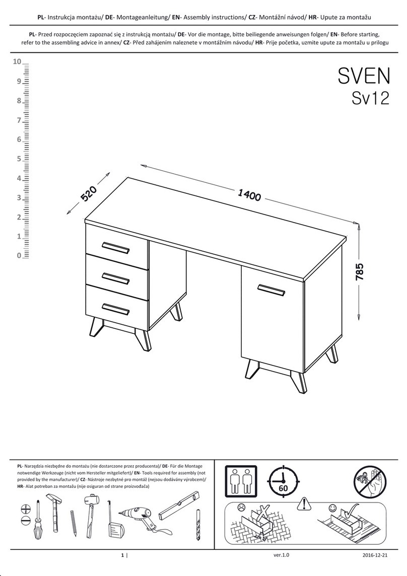 MARMEX SVEN Sv12 Assembly instructions
