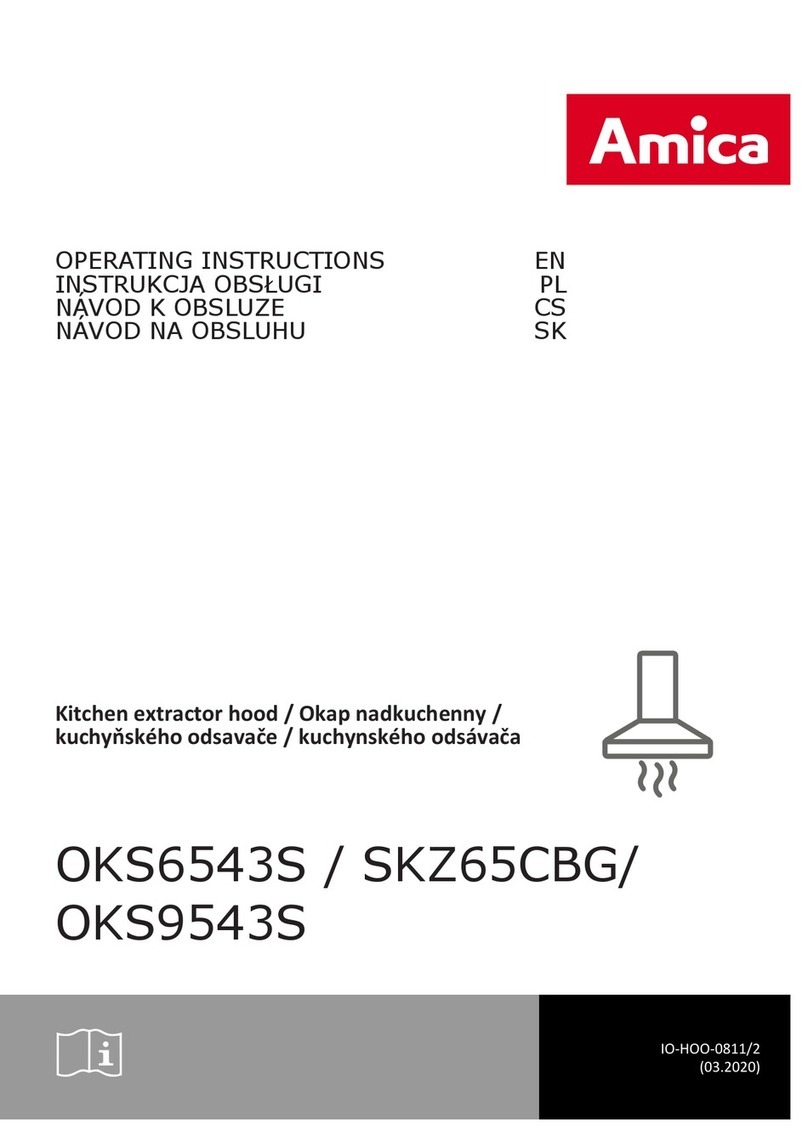 Amica OKS6543S operating instructions