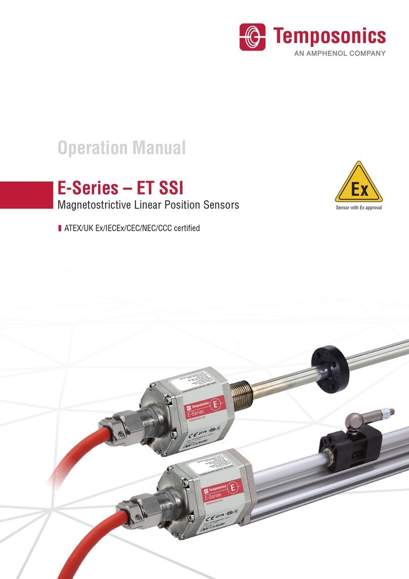 Amphenol Temposonics E-Series Operation manual