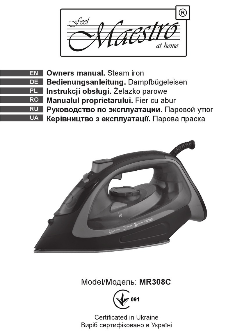 Maestro MR308C owner's manual