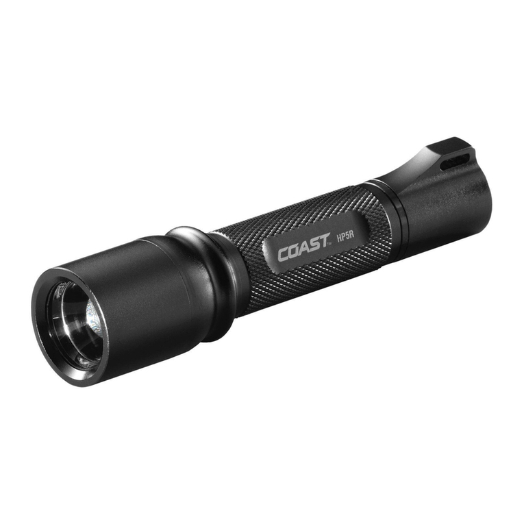 Coast HP5R User manual