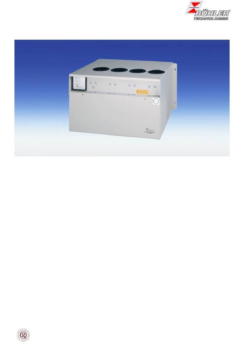 Bühler technologies EGK 4 Installation and operation instruction Bühler technologies EGK 4 Installation and operation instruction