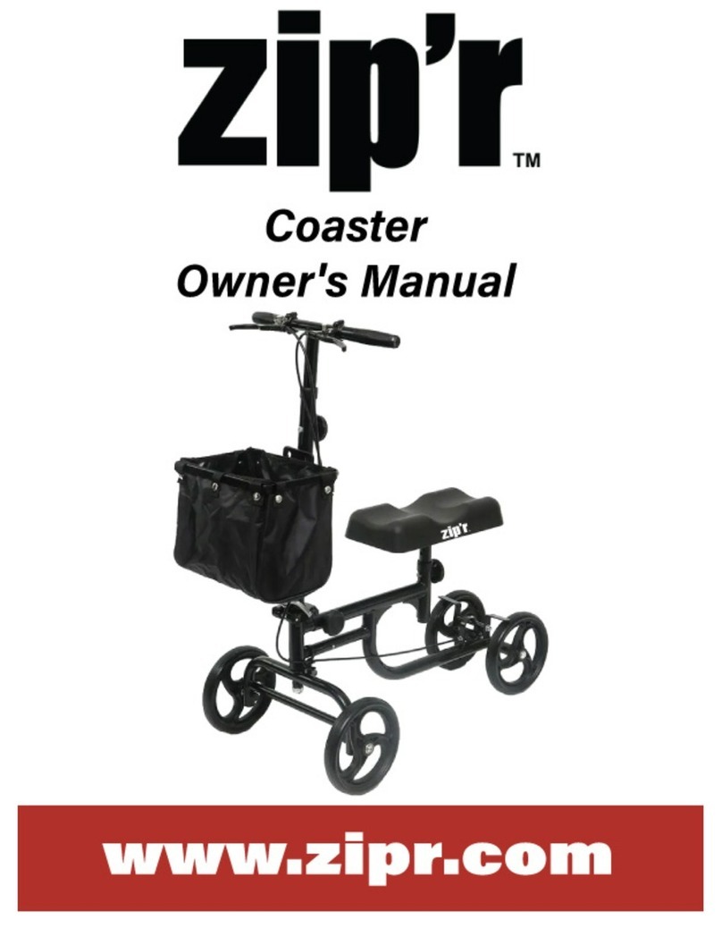 Zipr Coaster owner's manual