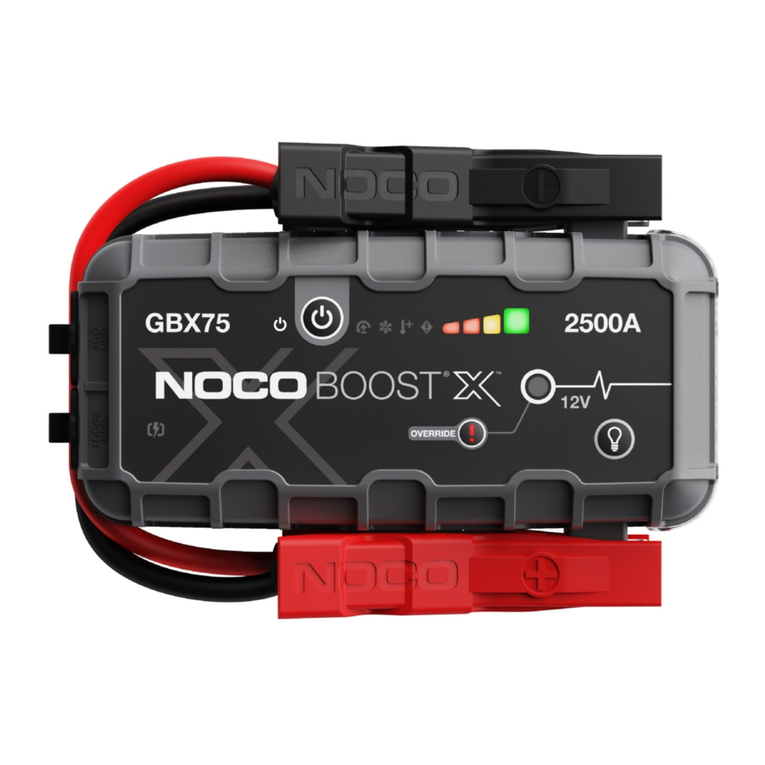 NOCO Genius Boost X GBX75 user manual