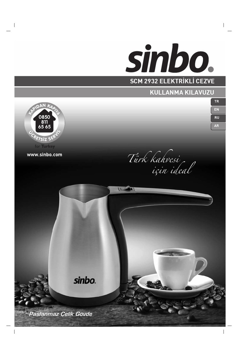 Sinbo SCM 2932 user manual