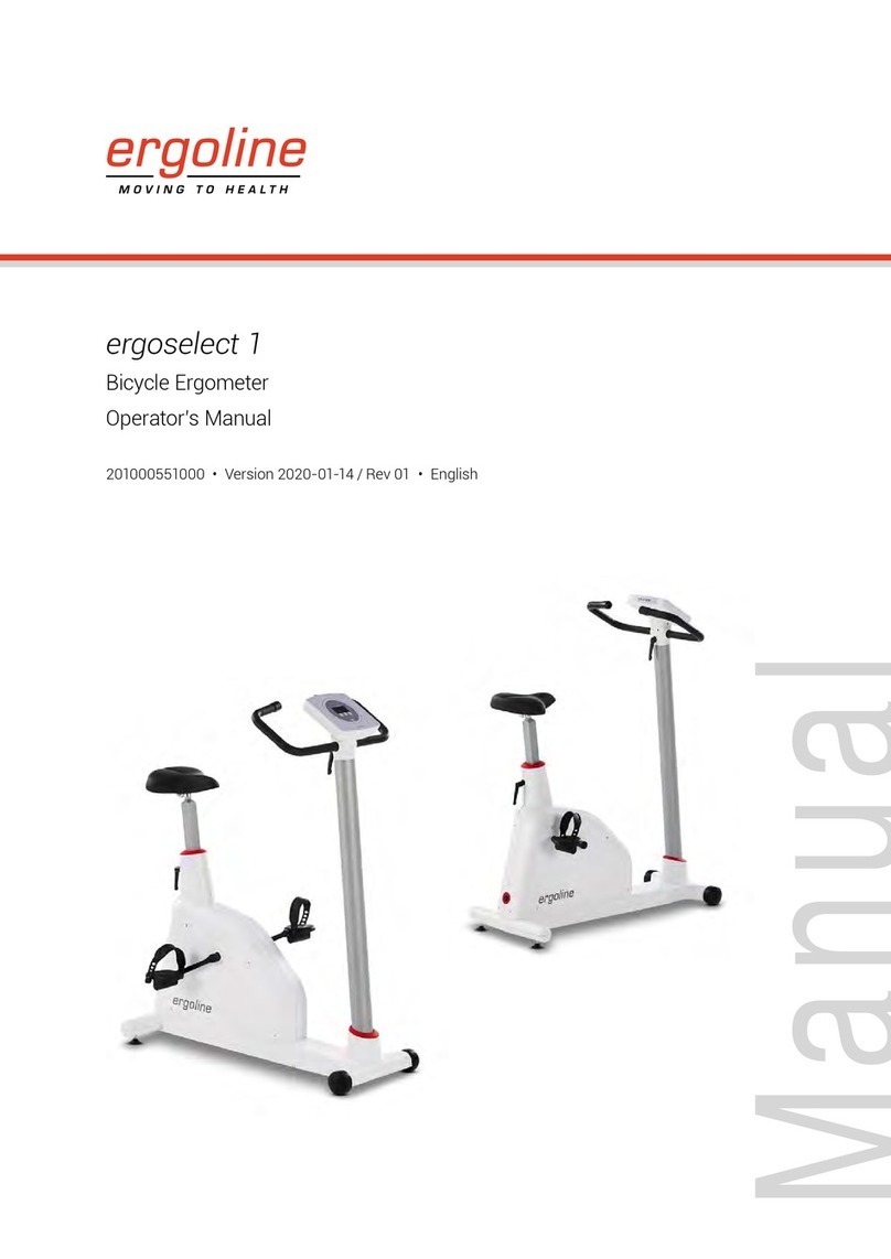 ergoline ergoselect 1 Operator's manual