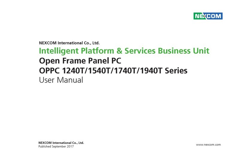 Nexcom OPPC 1240T Series User manual