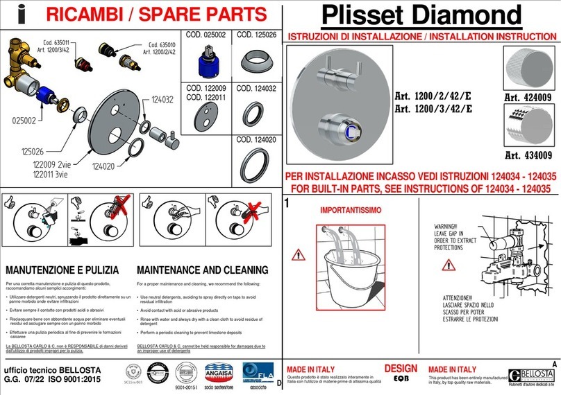 BELLOSTA 1200/2/42/E User manual BELLOSTA 1200/2/42/E User manual