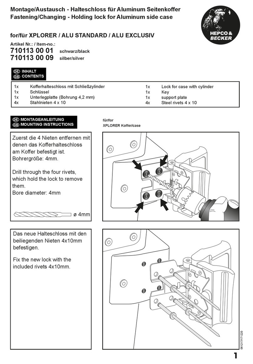 hepco & becker 710113 00 01 User manual hepco & becker 710113 00 01 User manual